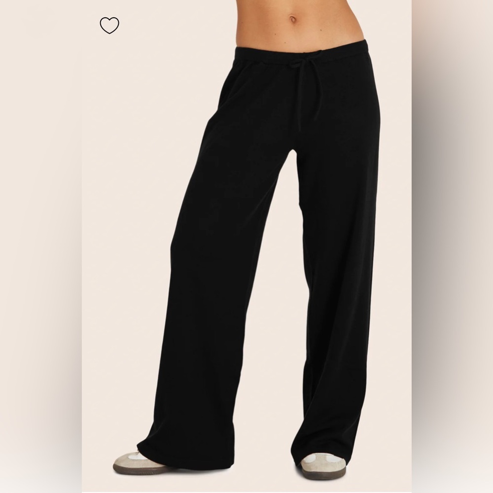 Set Active FLAT KNIT EVERYDAY PANTS Black Size Small